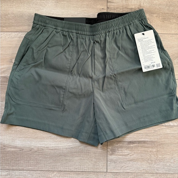 lululemon athletica Other - NWT Lululemon Men’s Bowline Short 5” Size L Dark Forest